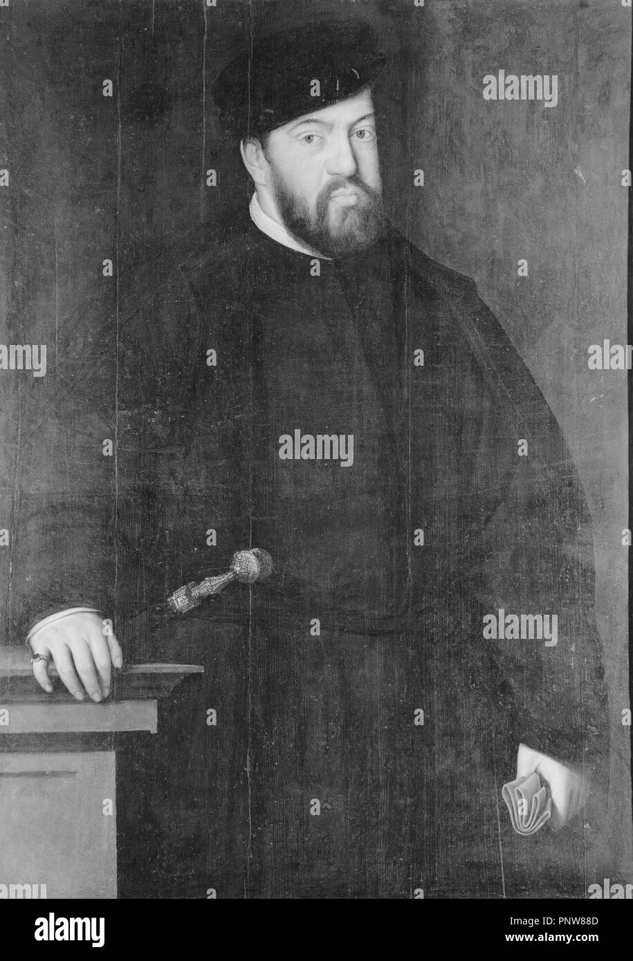JUAN III REY DE PORTUGAL EL LLAMADO BENIGNO - 1521/1557. Thema: MOR, Antonis. Lage: Museo Lázaro Galdiano - coleccion. MADRID. Spanien. Stockfoto
