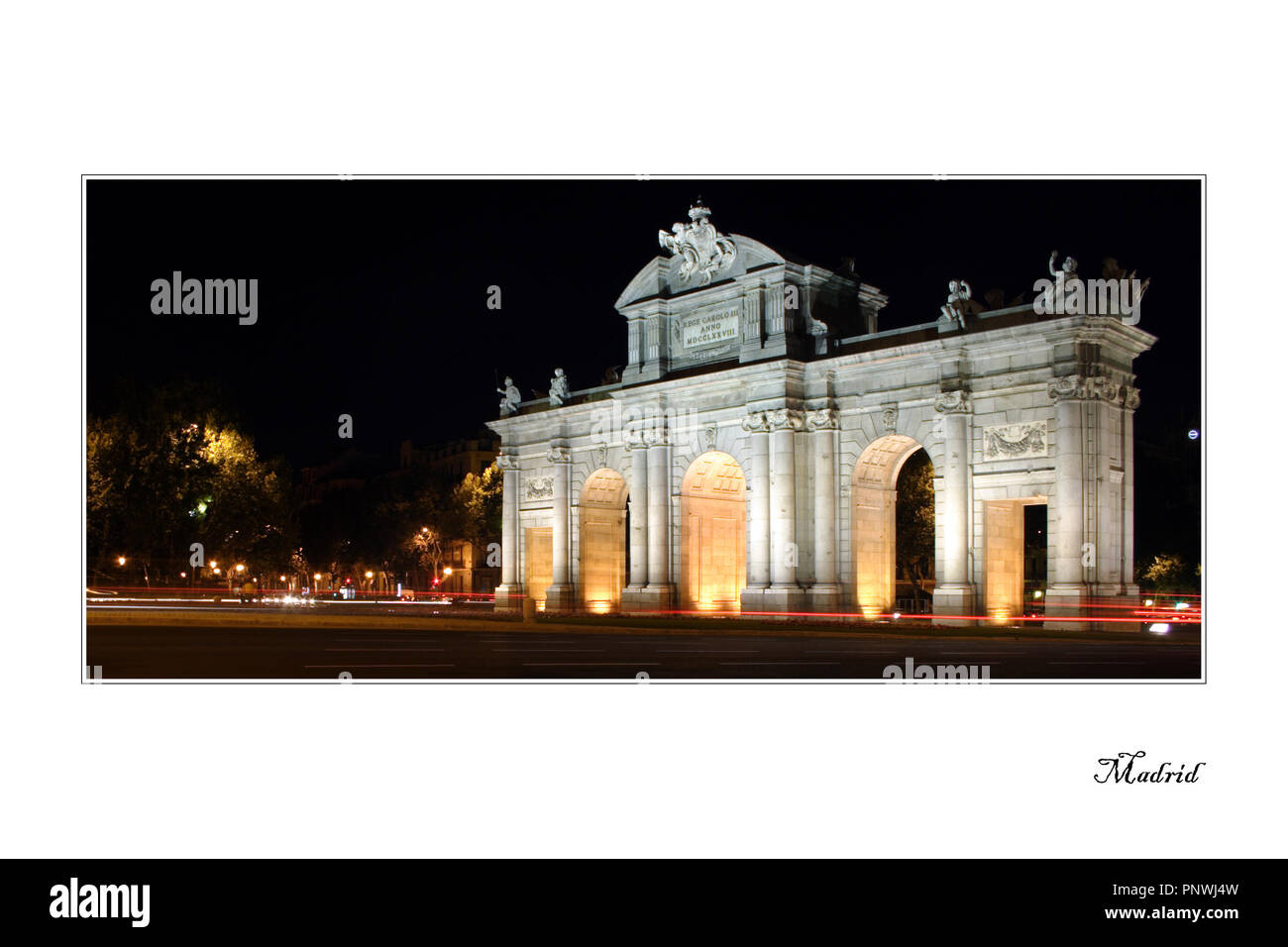 Wandern in Spanien von Madrid nach Barcelona vorbei Avila, die nördlichen Küsten von San Sebastian und Bilbao, Oviedo und Pamplona Stockfoto