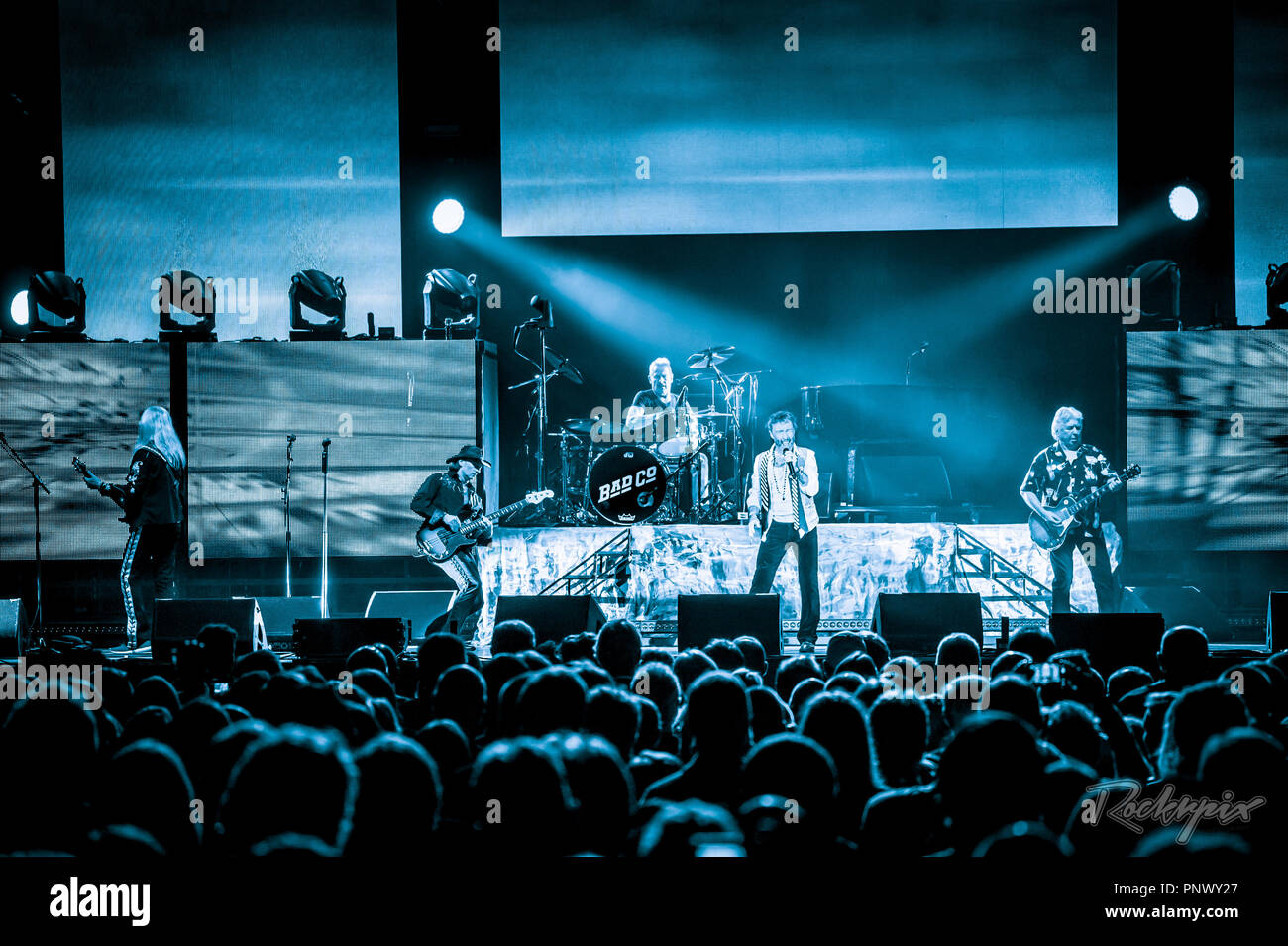 Bad Company live in der O2 Arena in London, 29. Oktober 2016 Stockfoto