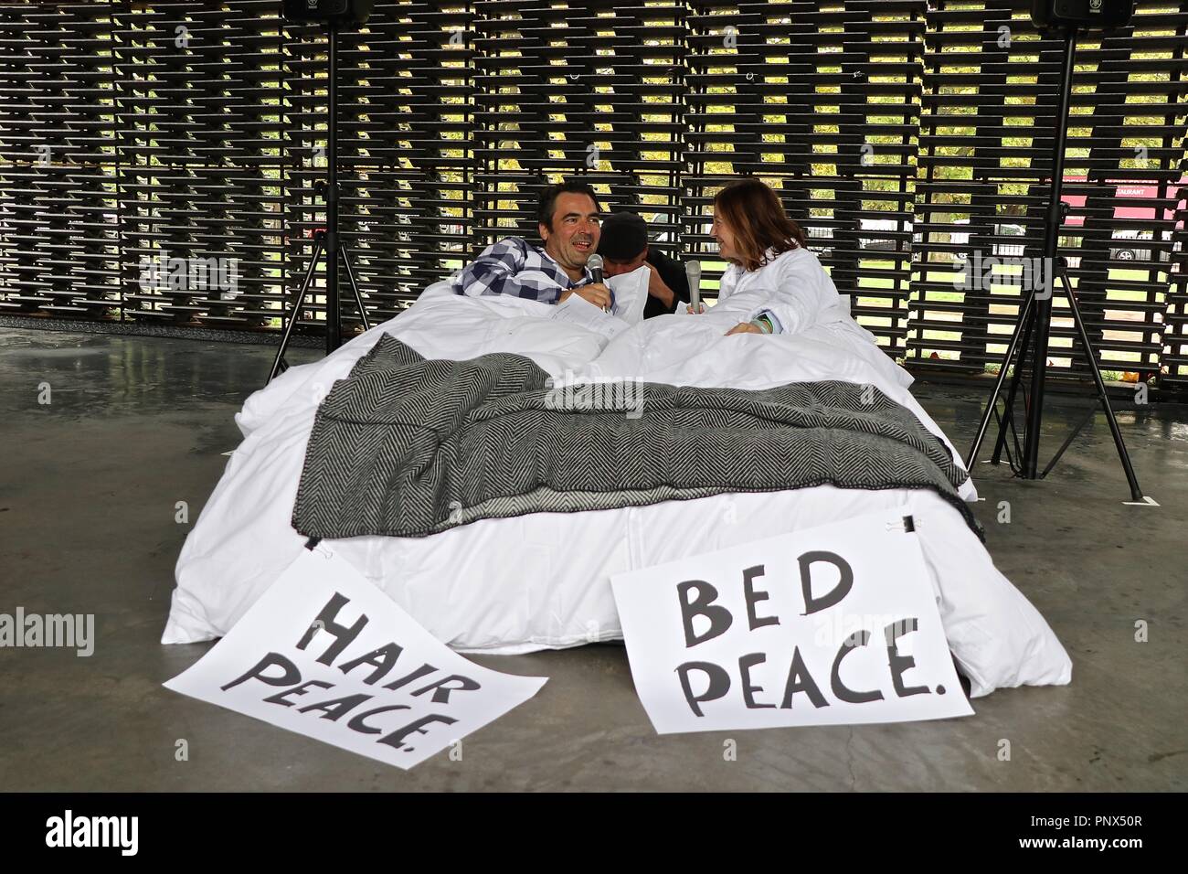 Serpentine Galerien Arbeiten Marathon 2018 Stockfoto