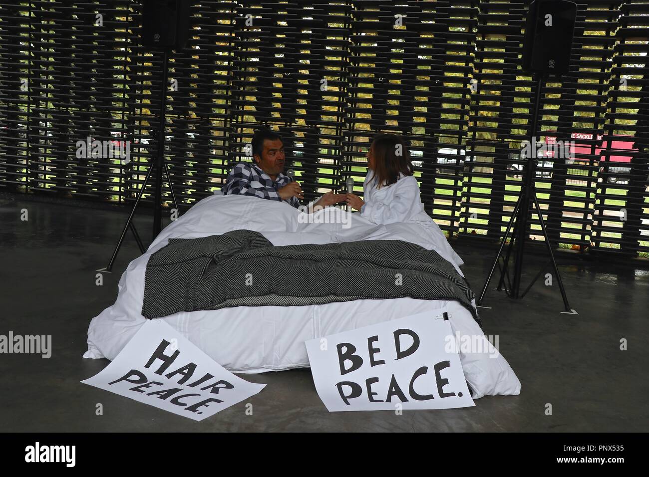 Serpentine Galerien Arbeiten Marathon 2018 Stockfoto