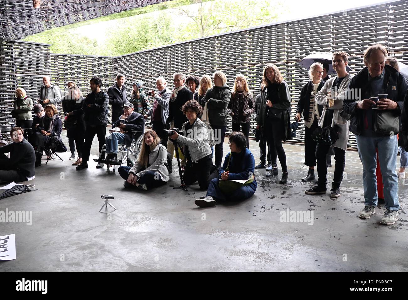 Serpentine Galerien Arbeiten Marathon 2018 Stockfoto