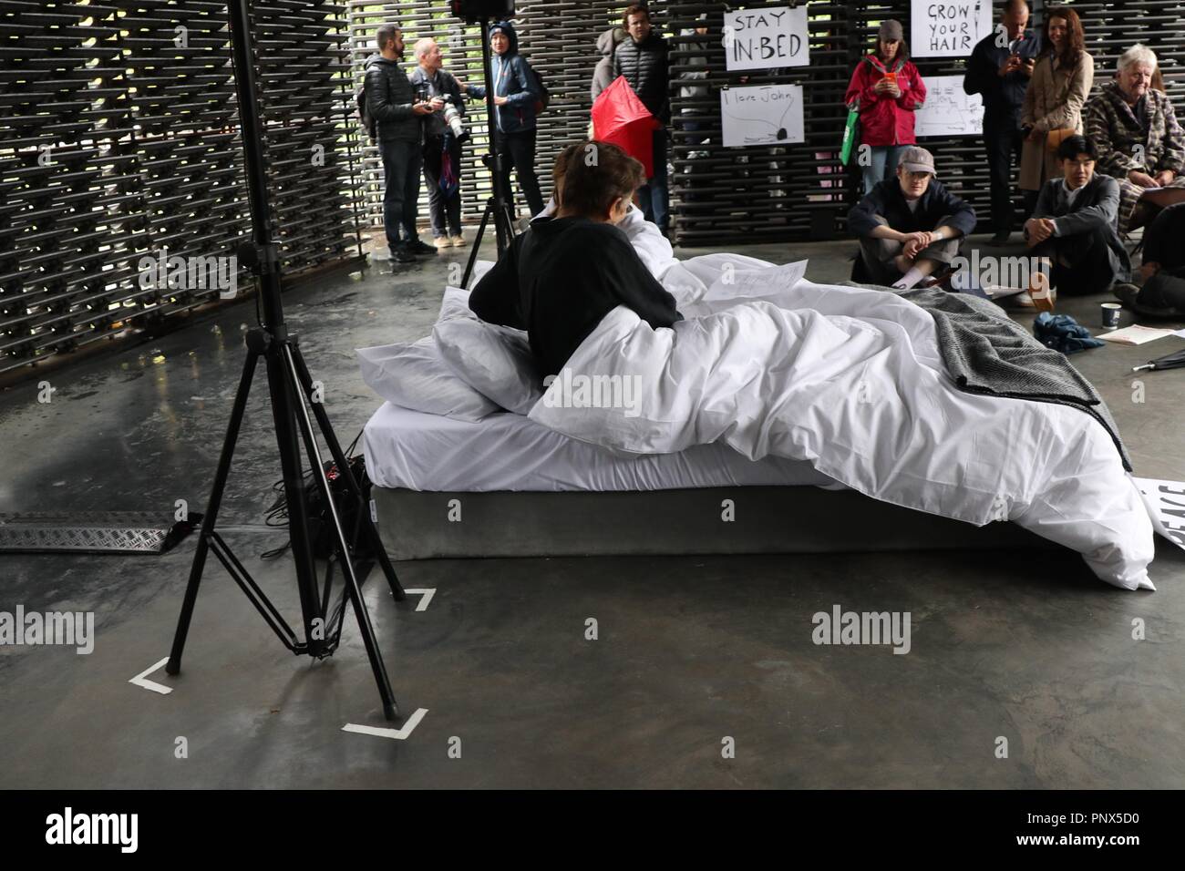 Serpentine Galerien Arbeiten Marathon 2018 Stockfoto