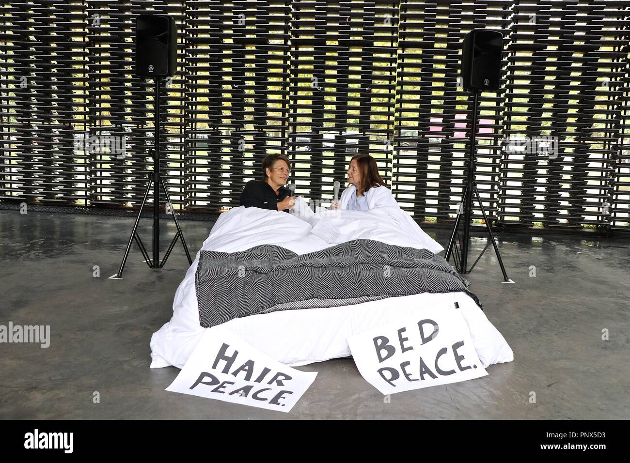 Serpentine Galerien Arbeiten Marathon 2018 Stockfoto