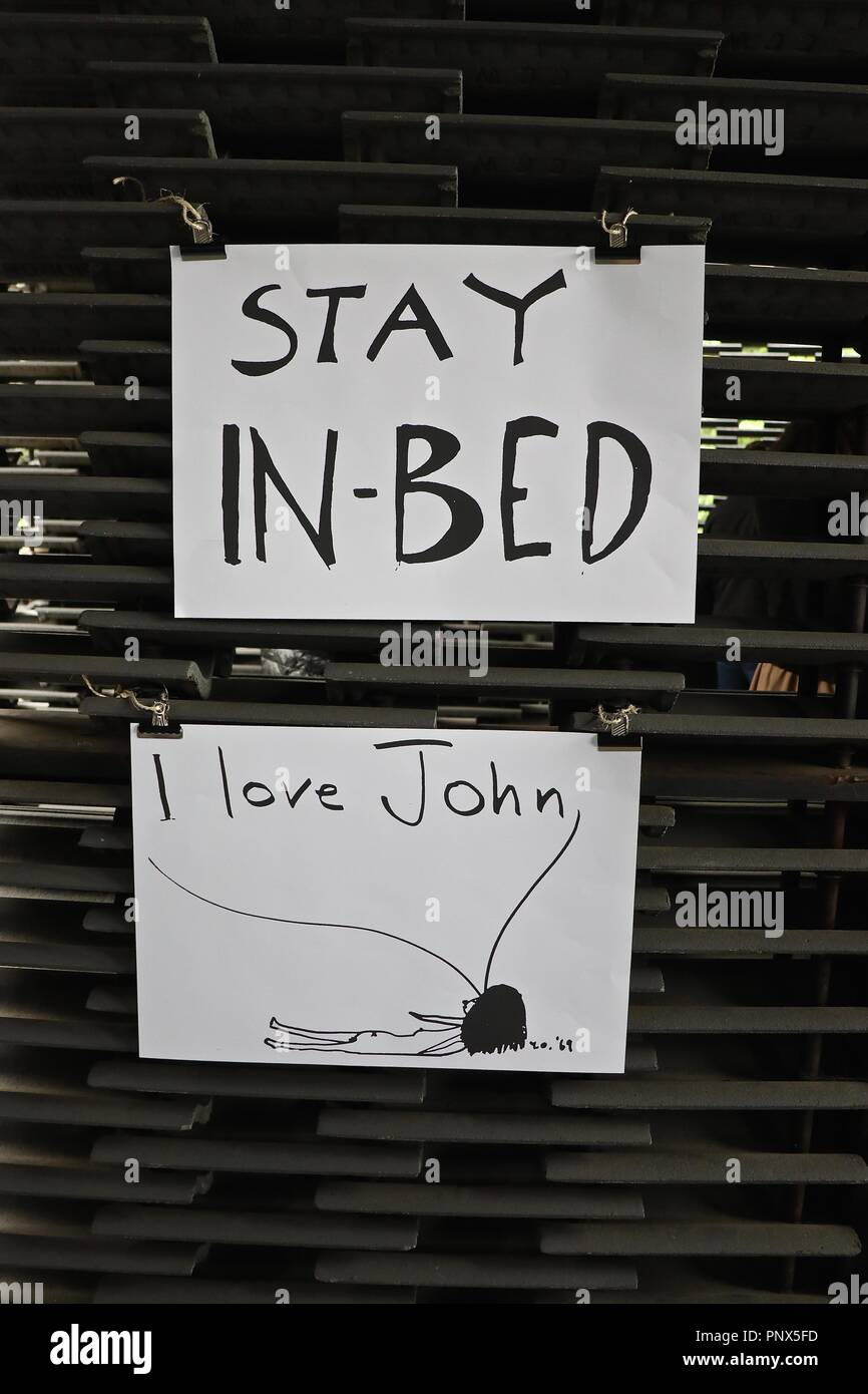 Serpentine Galerien Arbeiten Marathon 2018 Stockfoto