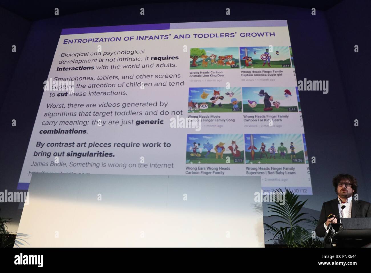 Serpentine Galerien Arbeiten Marathon 2018 Stockfoto