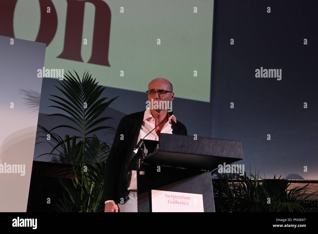 Serpentine Galerien Arbeiten Marathon 2018 Stockfoto