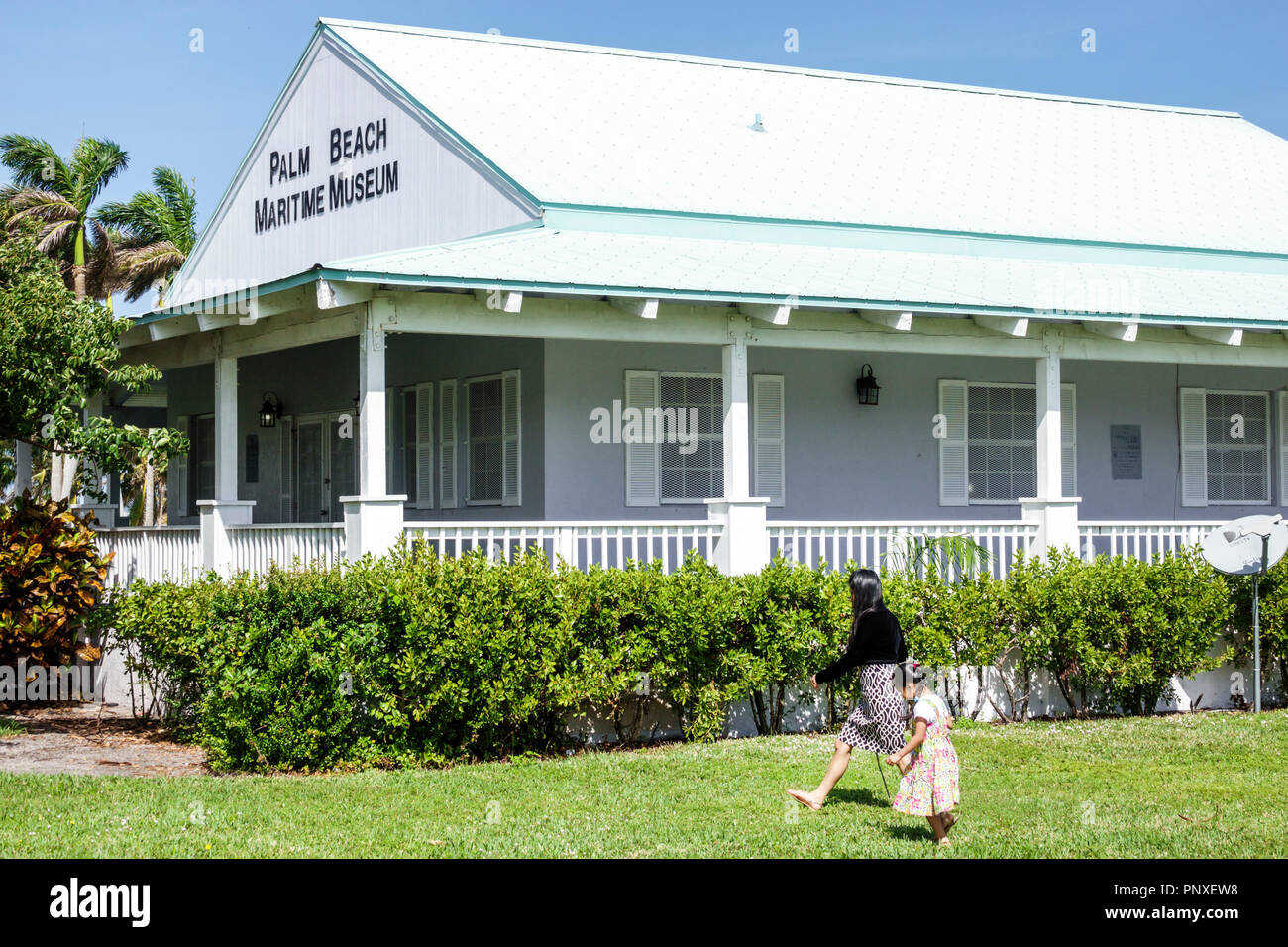 West Palm Beach Florida, Maritime Museum, Currie Park, Maritime Museum, Besucher reisen Reise Reise touristischer Tourismus Wahrzeichen Kultur Kultur Stockfoto