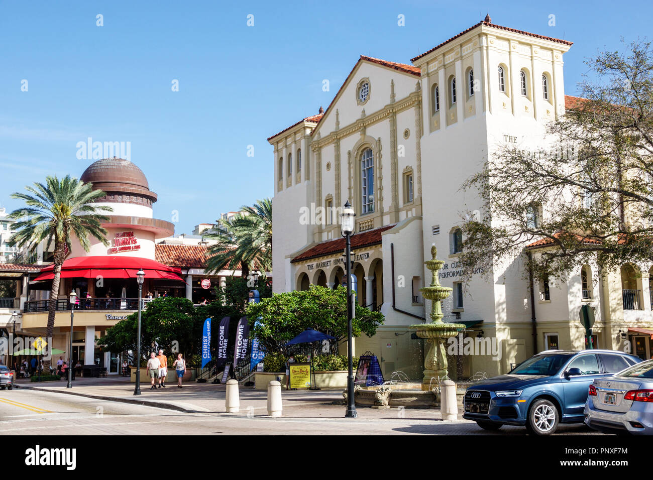 West Palm Beach Florida, City Place, Shopping Shopper Shopper Shop Shops Markt Märkte Markt Kauf Verkauf, Einzelhandel Geschäfte Geschäft Geschäft Geschäftsleute Stockfoto