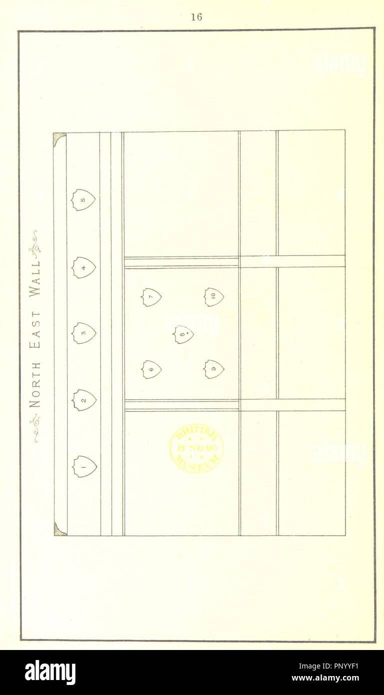 Bild von Seite 22 der 'Wigan County Council Kammer, geöffnet 30 Oktober 1890. Beschreibende Skizze [unterzeichnet H.T.F., d. h. H. T. Folkard]'. Stockfoto
