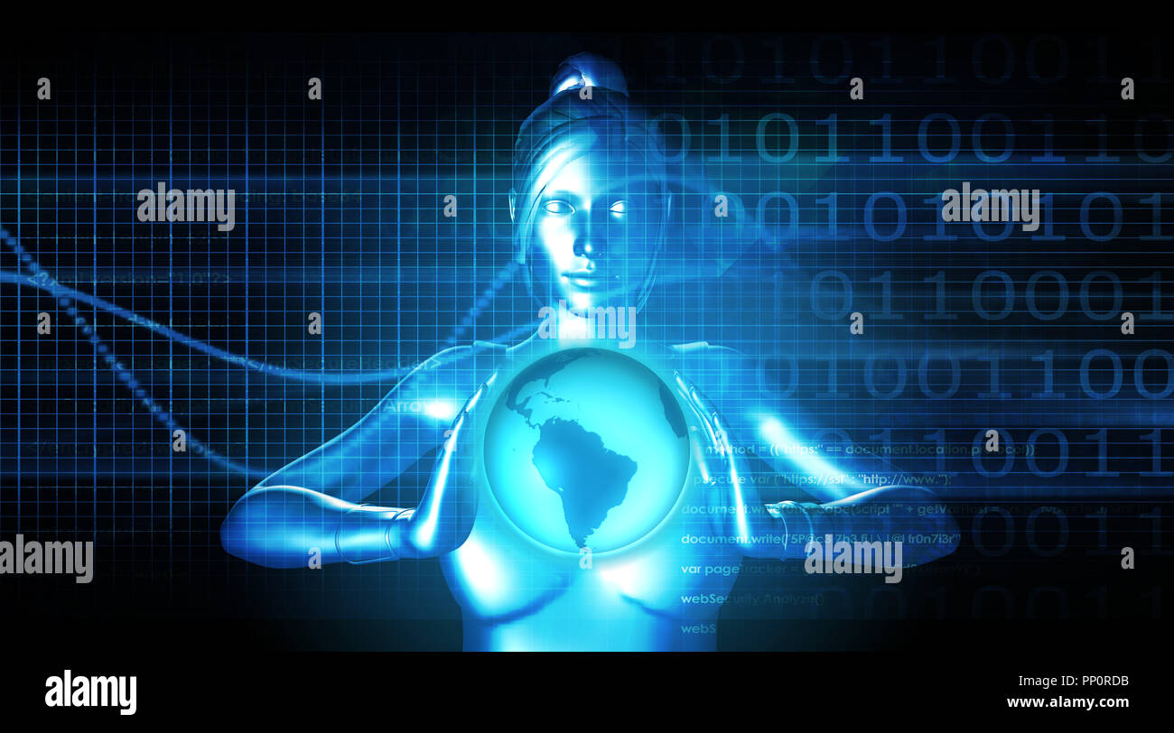 Marketing Technologie Lösungen mit einem globalen Netzwerk von Partnern Stockfoto