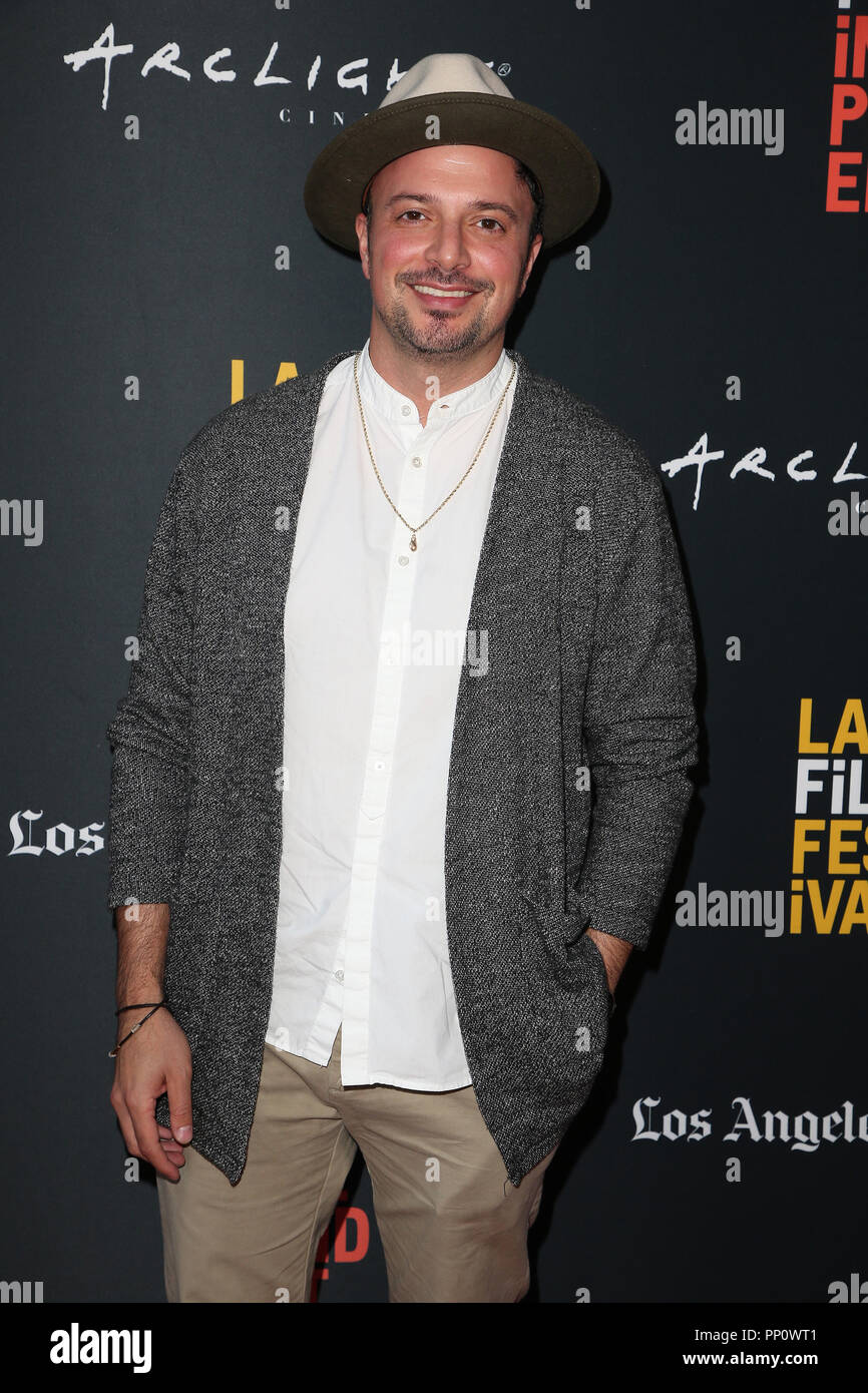 Culver City, Kalifornien, USA. 21 Sep, 2018. 21. September 2018 - Culver City, Kalifornien - Sam Golzari. ''Simple Hochzeit ''LA Film Festival Weltpremiere gehalten am ArcLight Culver City. Photo Credit: Faye Sadou/AdMedia Credit: Faye Sadou/AdMedia/ZUMA Draht/Alamy leben Nachrichten Stockfoto