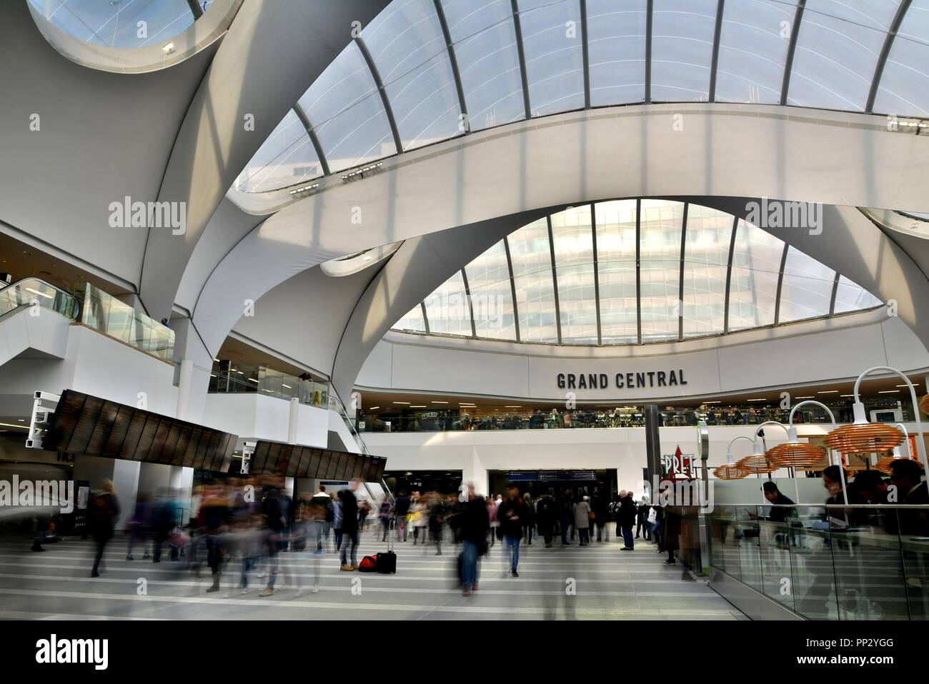 Grand Central Birmingham UK. Stockfoto