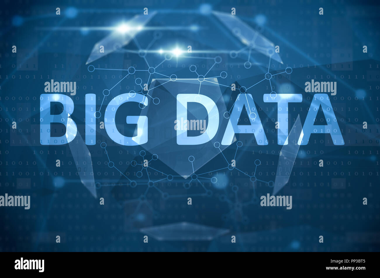 Big Data Technologie Stockfoto