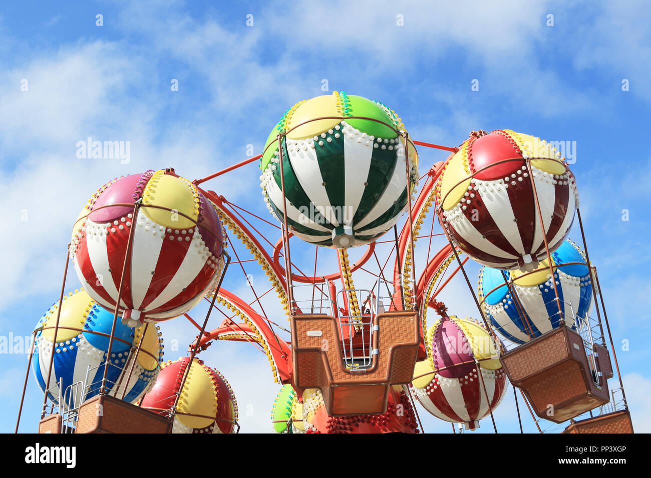 Ballon-wettbewerb auf Moreys Piers, Wildwood, New Jersey, USA Stockfoto