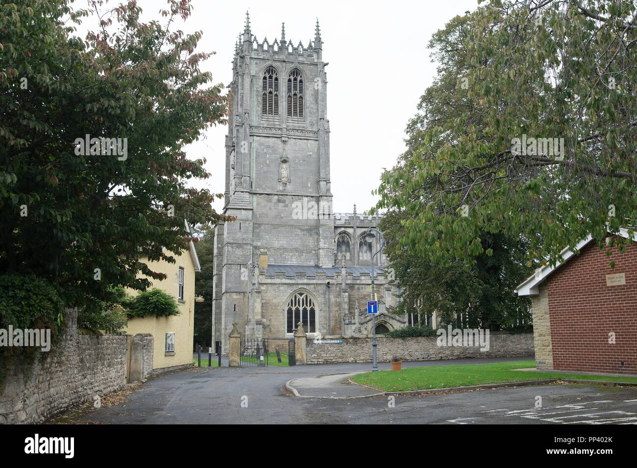 St Mary's Church, im Tickhill, Doncaster, South Yorkshire. Stockfoto