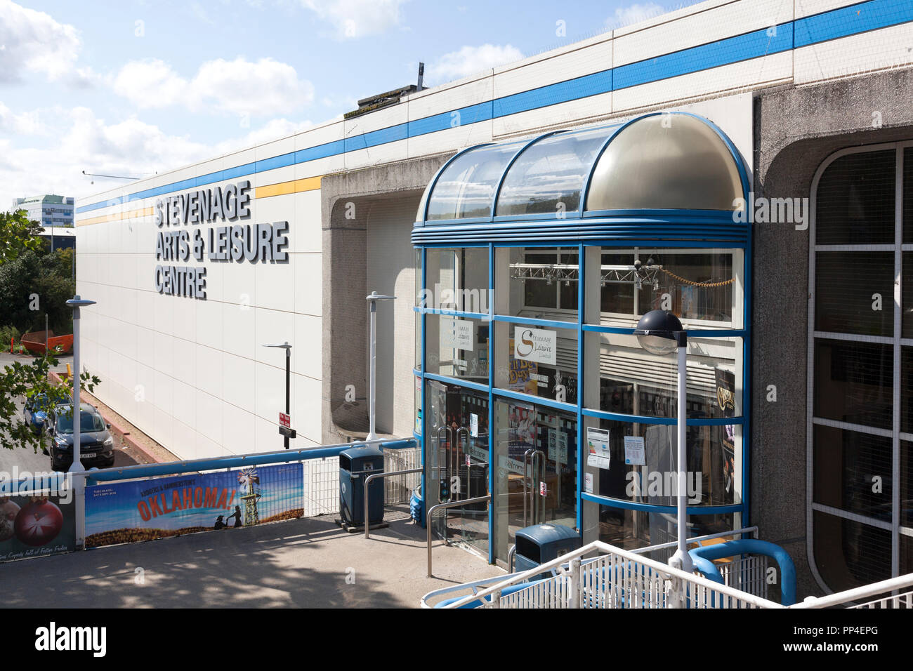 Kunst & Leisure Centre, Stevenage, Hertforshire Stockfoto