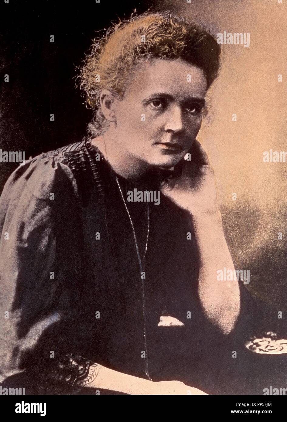 Marie Curie (1867-1934), Polnisch und Naturalisiert - der französische Physiker und Chemiker. Nobelpreis. Stockfoto