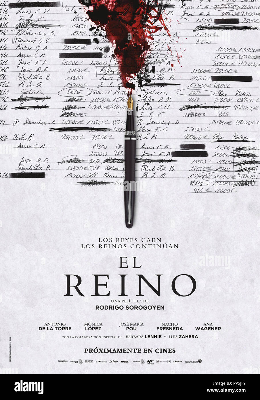 Original Film Titel: EL Reino. Englischer Titel: EL Reino. Jahr: 2018. Regisseur: RODRIGO SOROGOYEN. Credit: TORNASOL FILMS/ATRESMEDIA CINE-/Album Stockfoto