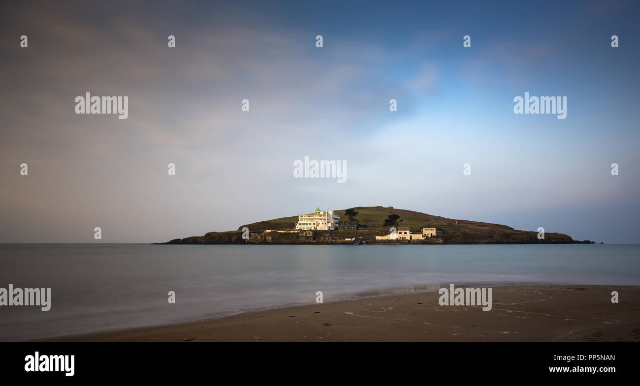 Burgh Island von Bigbury-on-Sea, Devon, Großbritannien Stockfoto