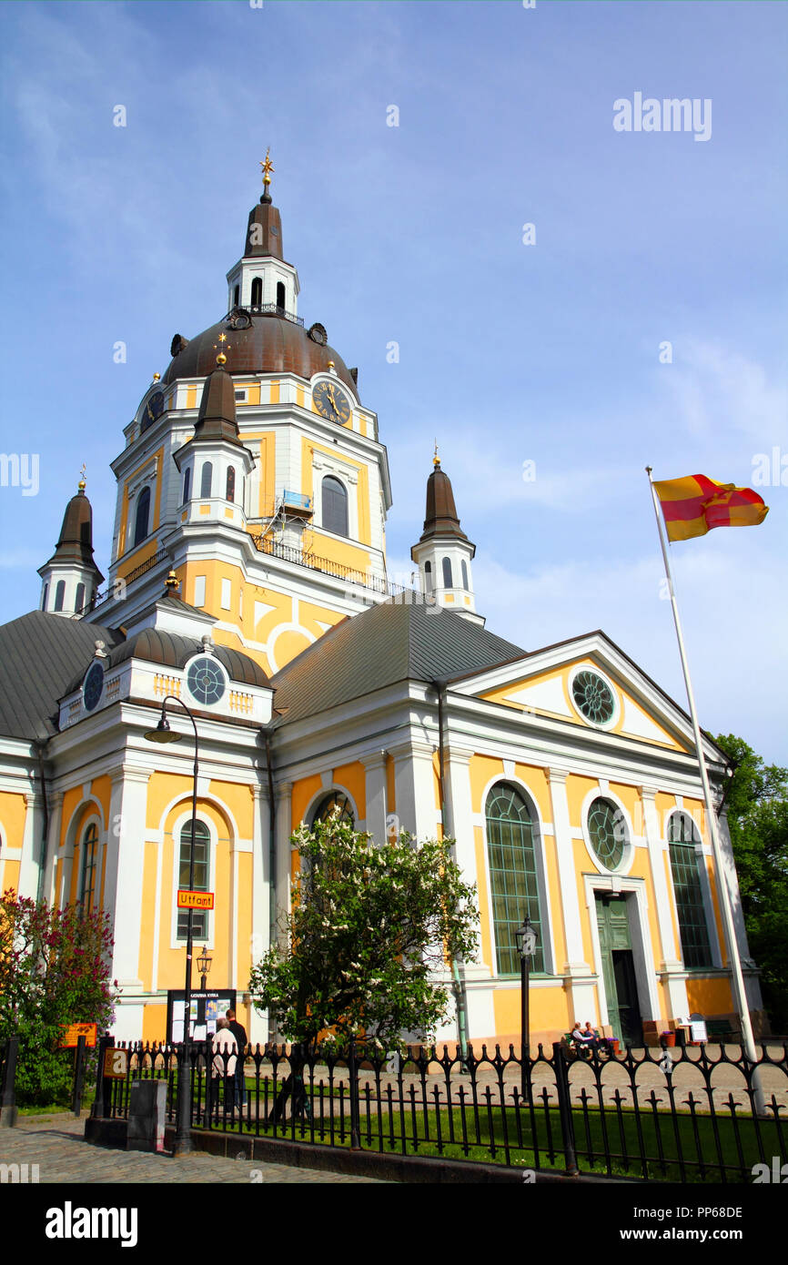 Stockholm, Schweden. Kirche von Catherine (Katarina) Kyrkja auf Södermalm Insel. Stockfoto