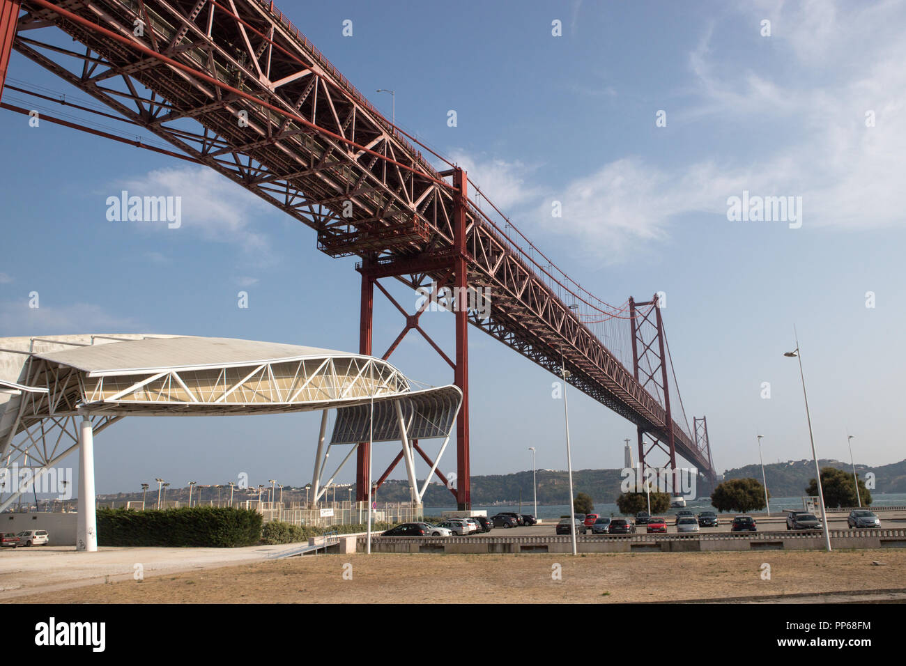 Lissabon Brücke 25 de Abril, Portugal Stockfoto