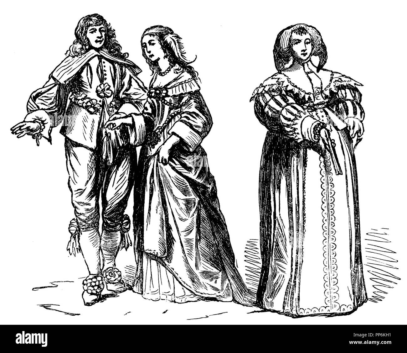 Alter des 30-jährigen Krieges (1600-1650), 1630-1640, anonym 1896 Stockfoto