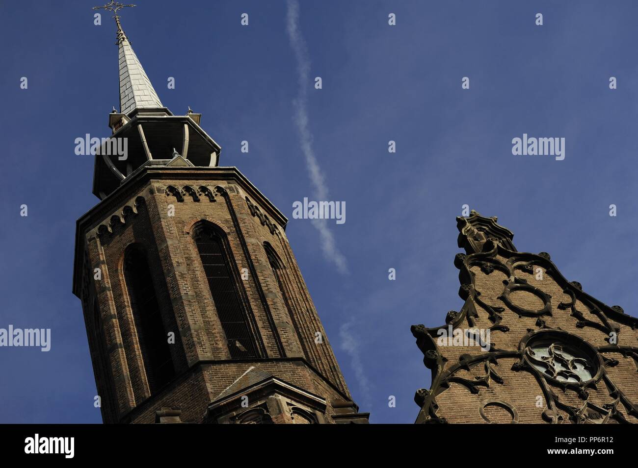 Utrecht. Kathedrale der Heiligen Katharina. 15. und 16. Jahrhundert. Detail. Stockfoto