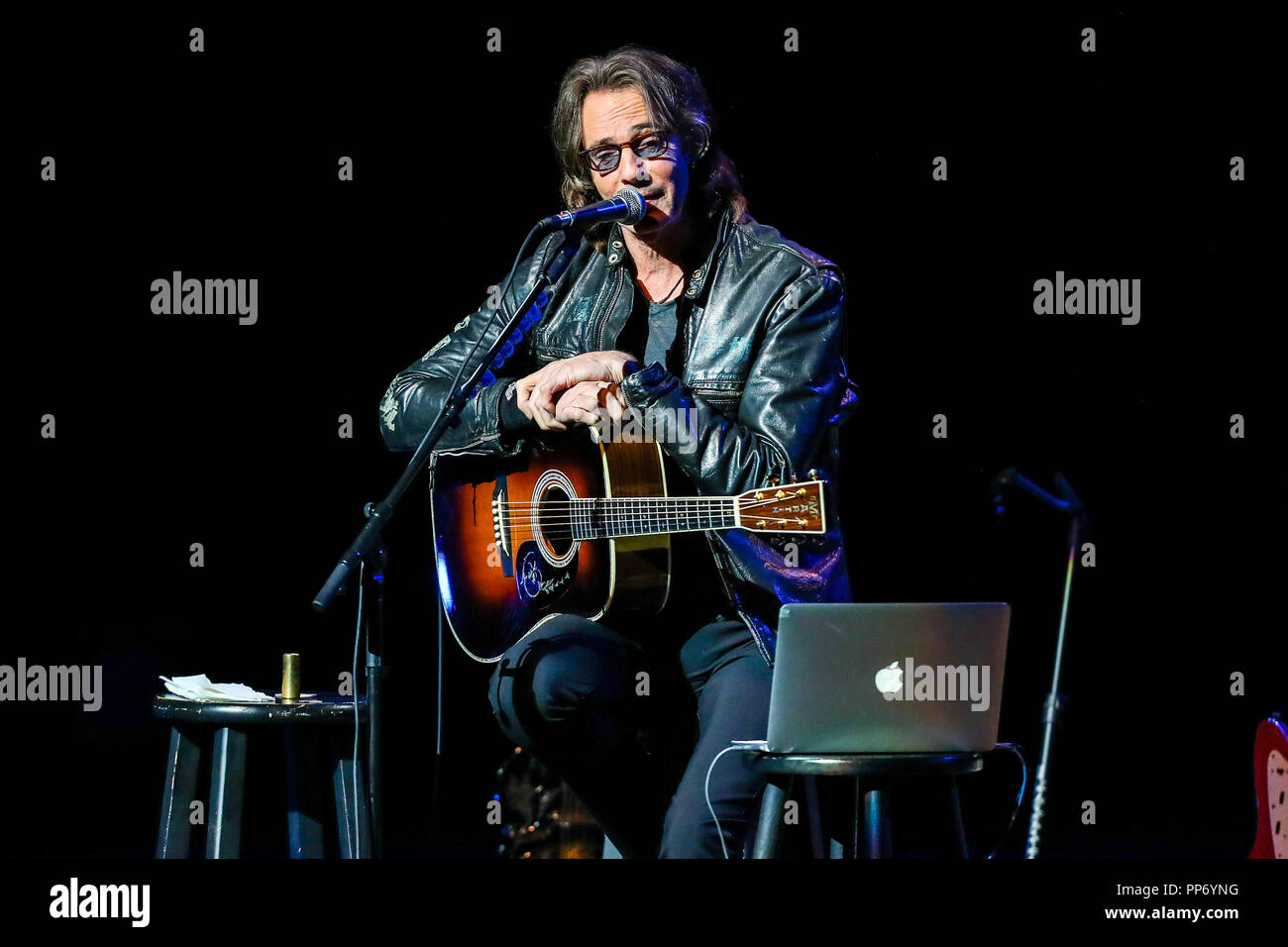 Rick Springfield und Richard Marx im Konzert Stockfoto