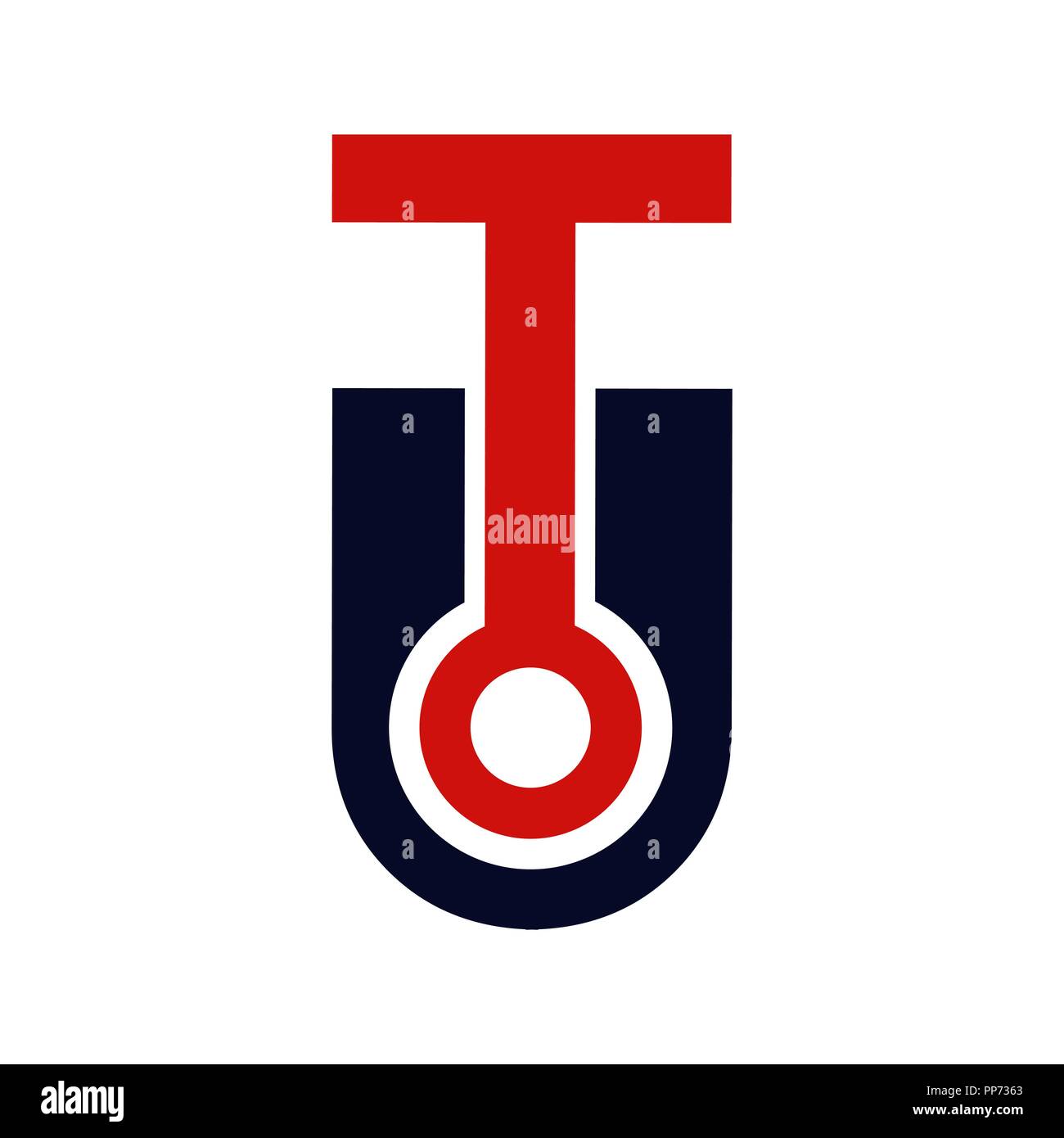 Buchstaben T logo Icon Design template Elemente Vektor Stock Vektor