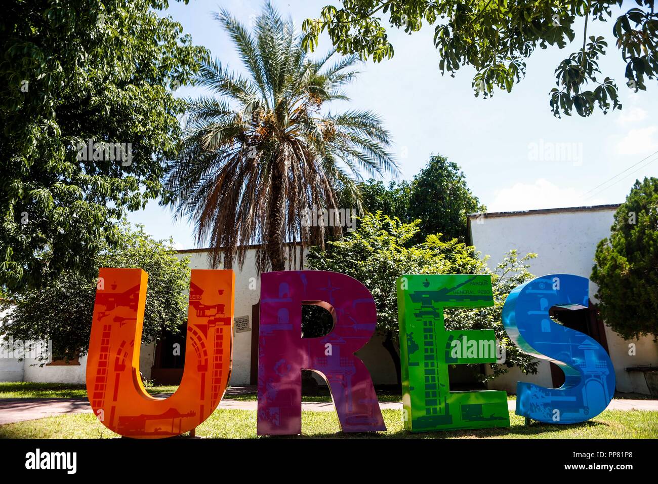 Maßnahmen regional Museum im Bundesstaat Sonora, Mexiko. Museo Regional de Aufgetretener en el estado de Sonora, Mexiko. (Foto: Luis Gutierrez/NortePhoto) Stockfoto