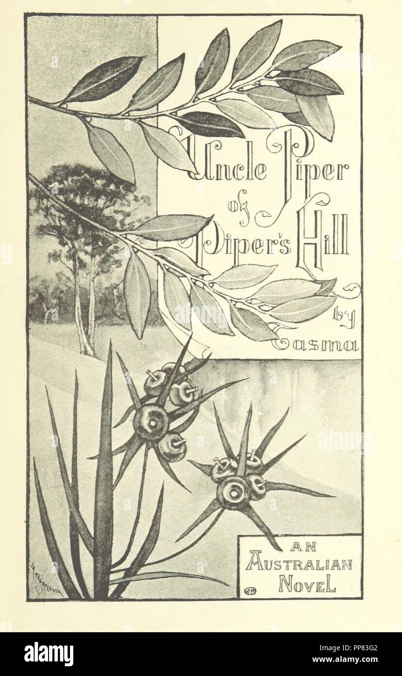 Bild von Seite 7 der 'Onkel Piper von Piper's Hill. Ein australischer Roman. Durch Tasma'. Stockfoto