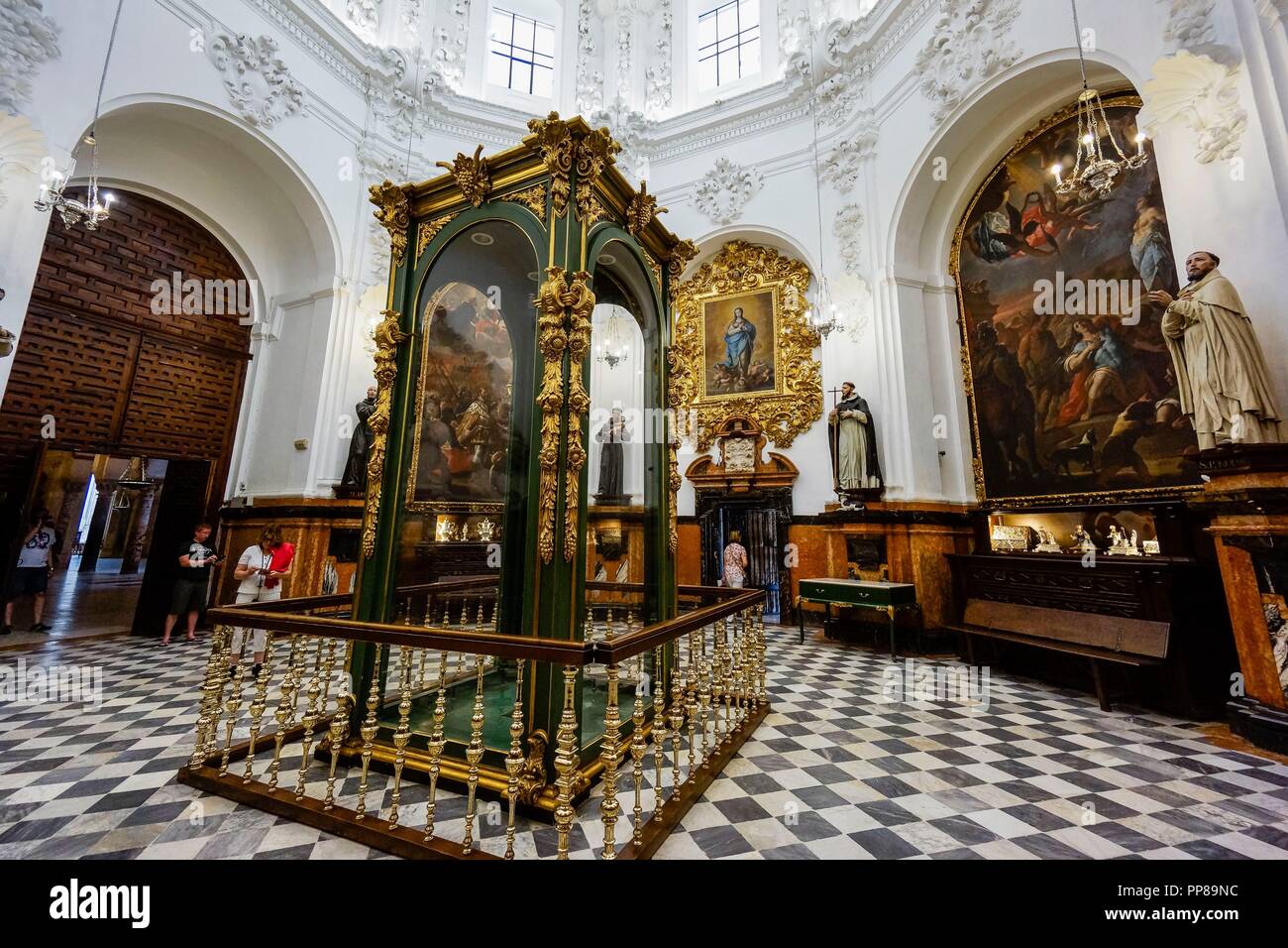 Tesoro, Museo, Mezquita-Catedral de Córdoba, Andalusien, Spanien. Stockfoto