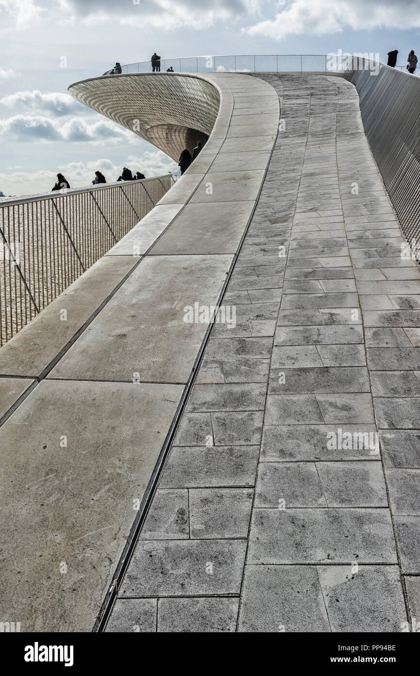 MAAT, Museum für Kunst Architektur und Technik, Lissabon, Portugal Stockfoto