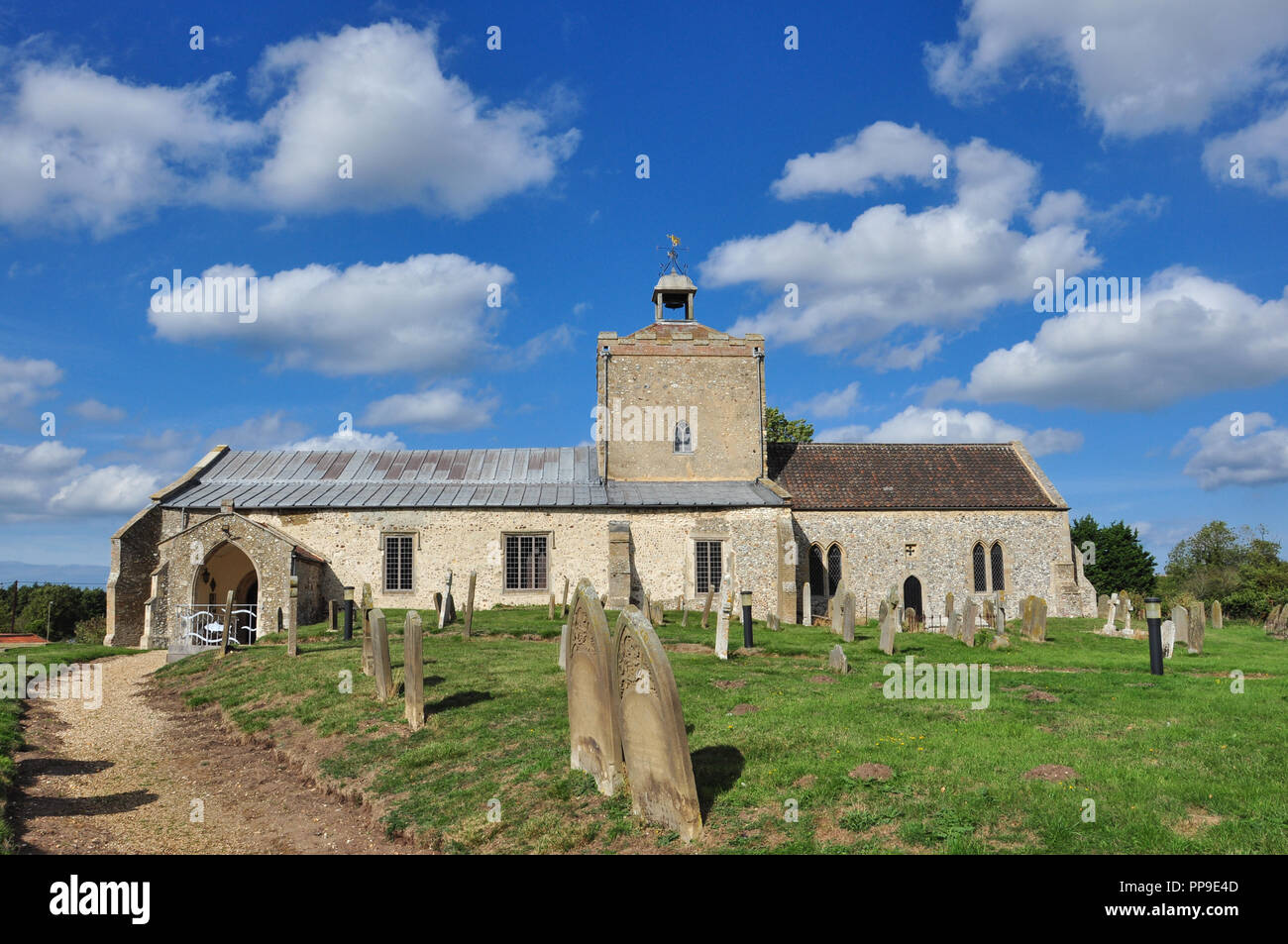 St Clement's Kirche, Burnham Overy, Norfolk, England, Großbritannien Stockfoto