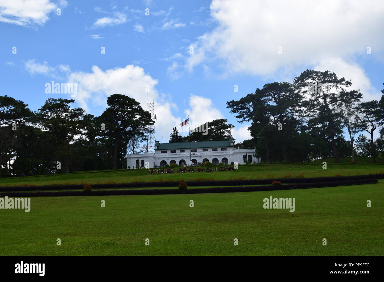 Die Villa: Der Präsidentenpalast in Baguio hat die offizielle Sommerresidenz des Präsidenten der Philippinen Seit dem Commonwealth Stockfoto