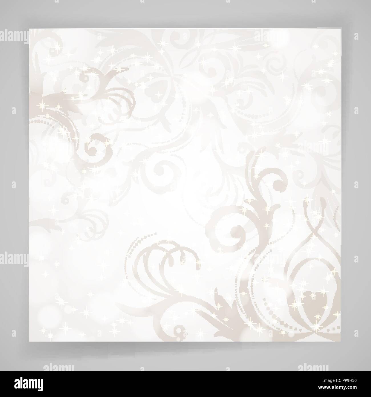 Abstract vector floral background mit orientalischen Blüten. Stock Vektor