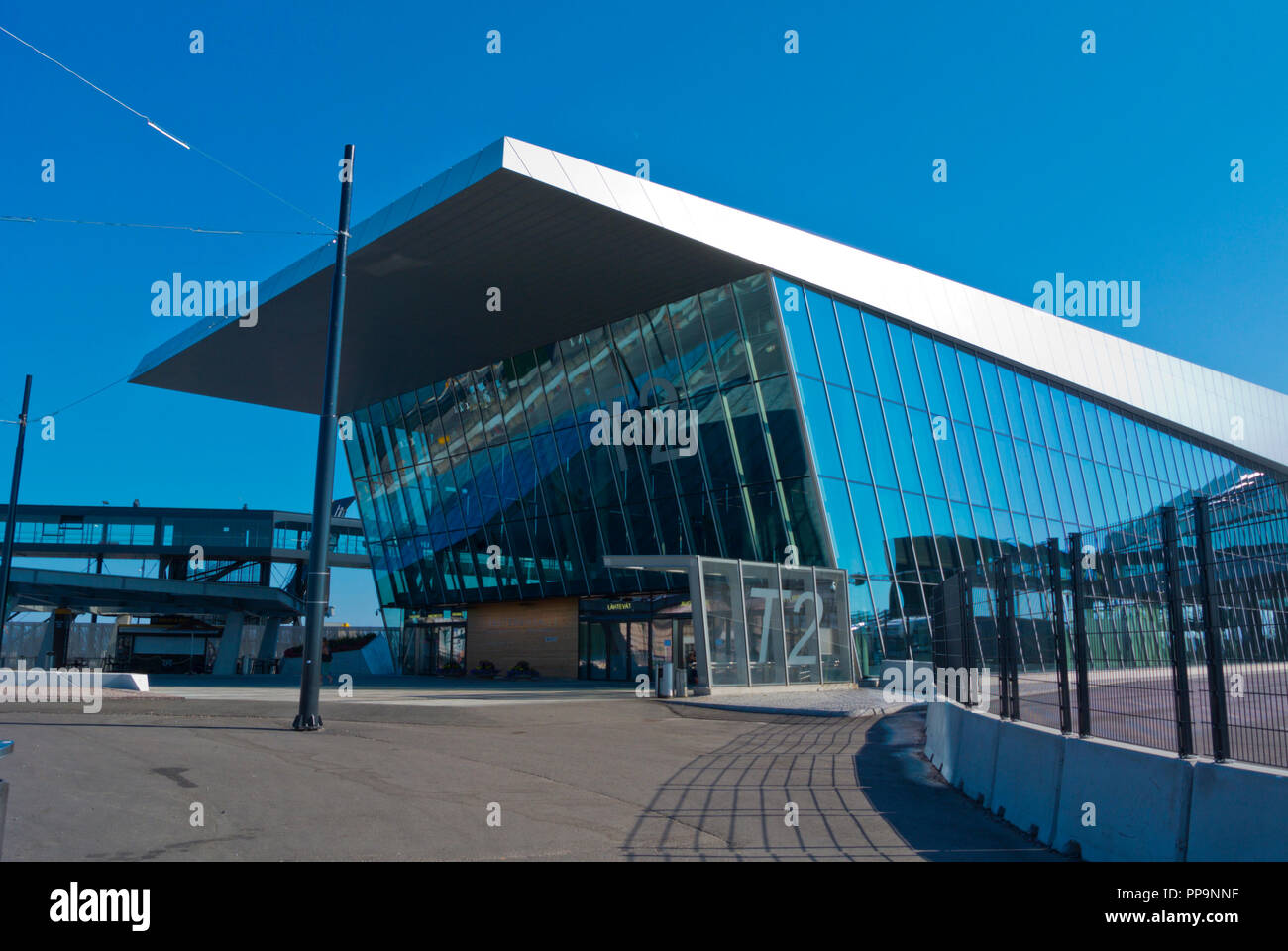 Länsiterminaali Nosto, 2, T2, Terminal 2, Länsiterminaali, Länsisatama, West, Western Harbour, Helsinki, Finnland Stockfoto