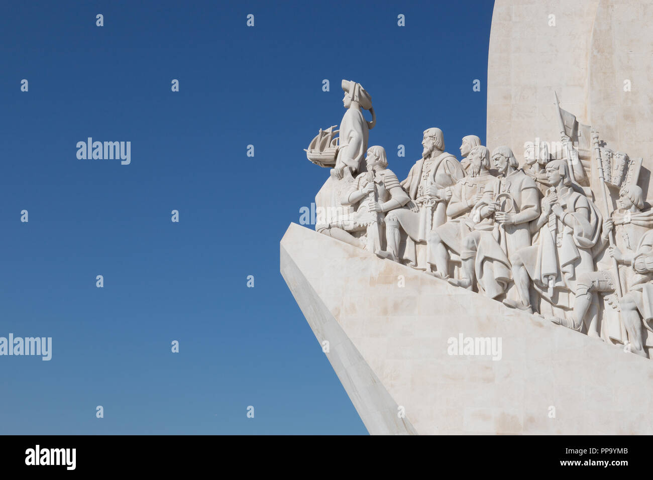 Padrao Dos Descobrimentos Monument der Entdeckungen, Lissabon, Portugal Stockfoto