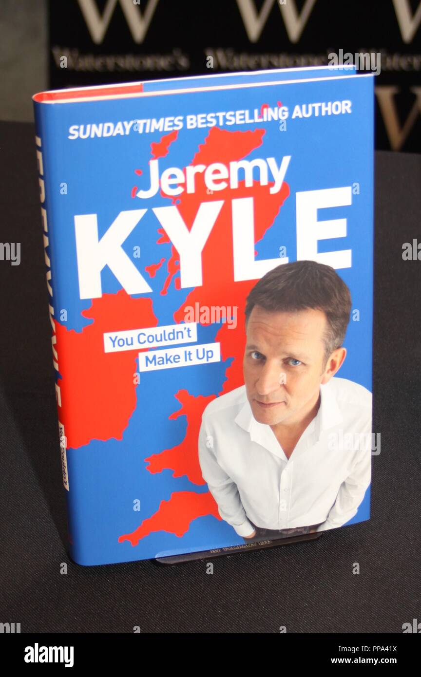 Liverpool, Großbritannien, Jeremy Kyle Autogrammstunde in Liverpool waterstones credit Ian Fairbrother/Alamy Stockfotos Stockfoto