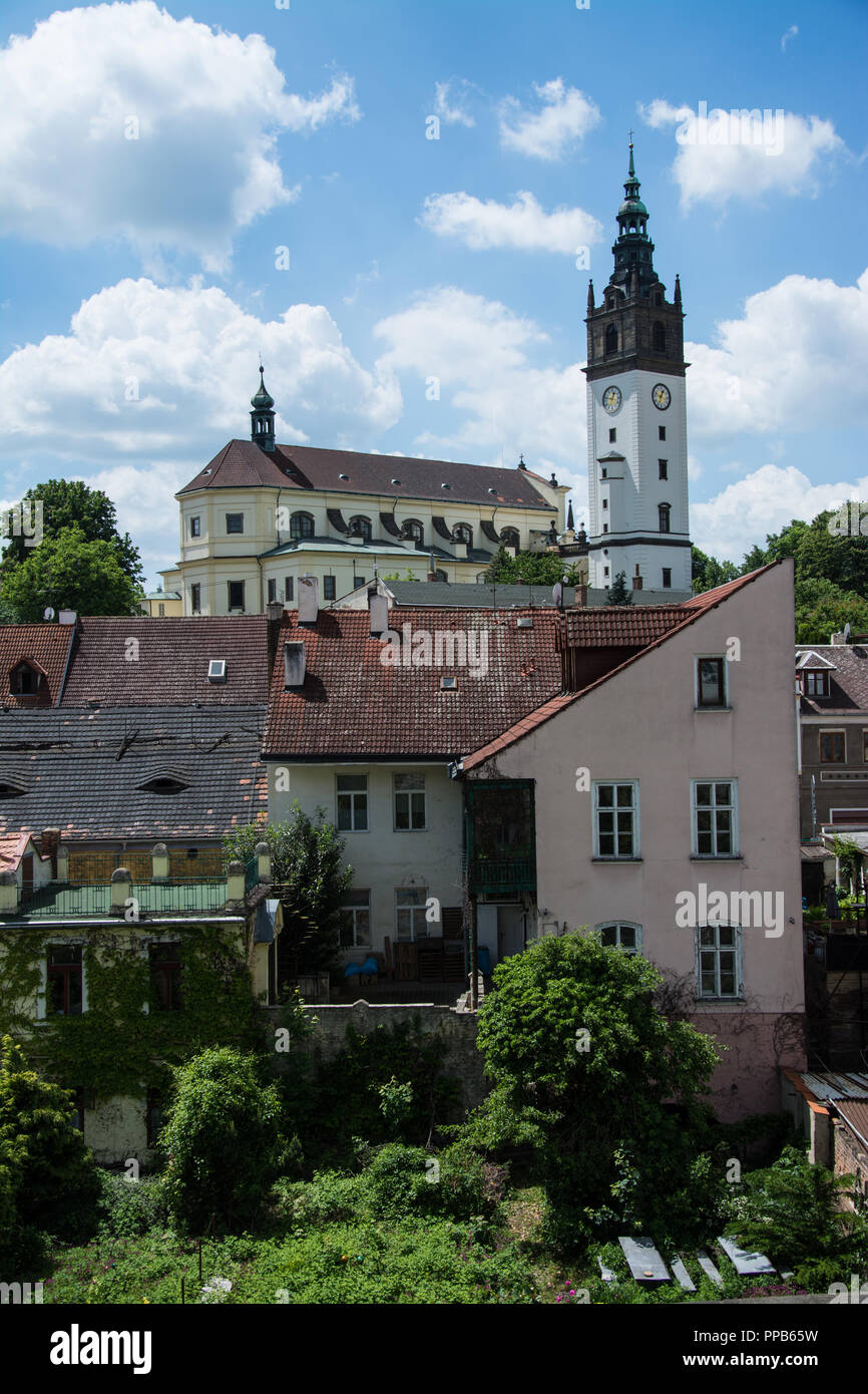 Litomerice, Deutsch Nach Leitmeritz, ist eine Stadt an der Kreuzung
