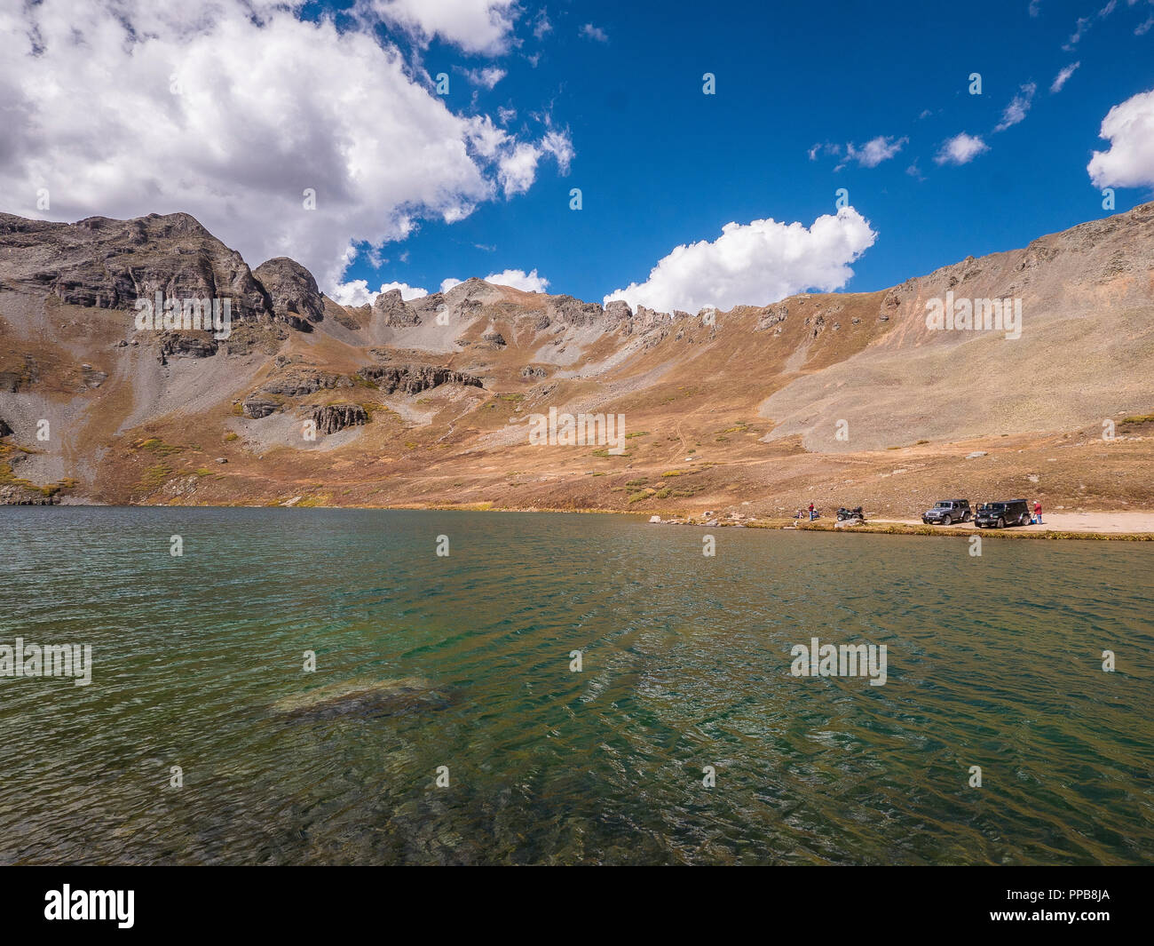 Clear Lake Colorado Stockfoto