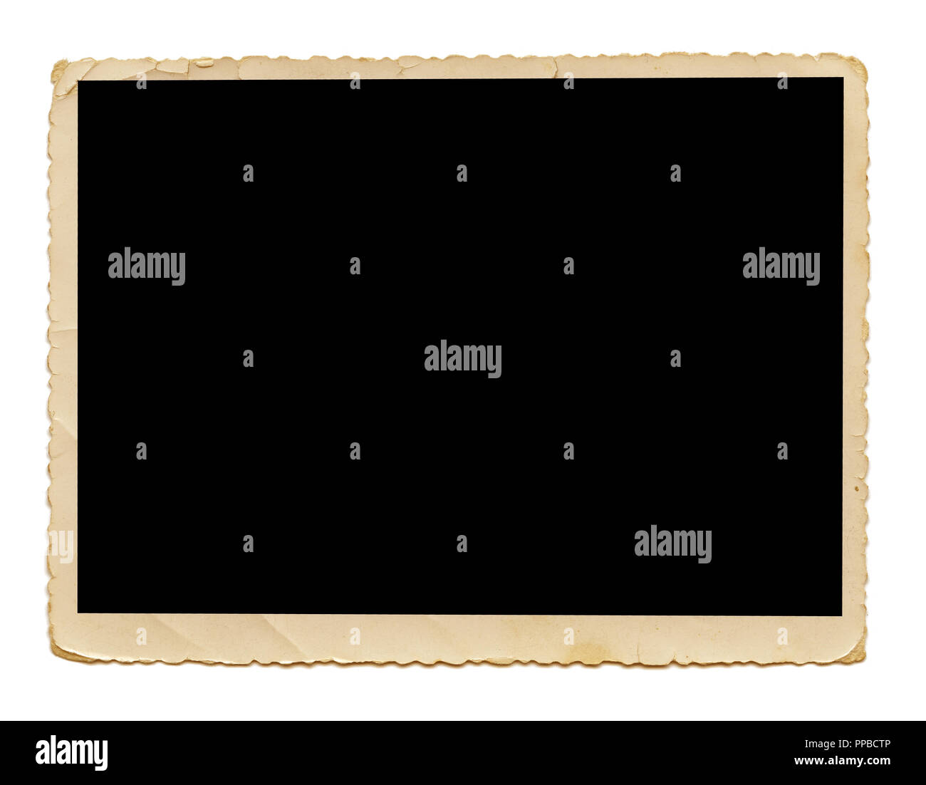 Olb leer Foto. Retro schwarz Stil Foto Stockfoto