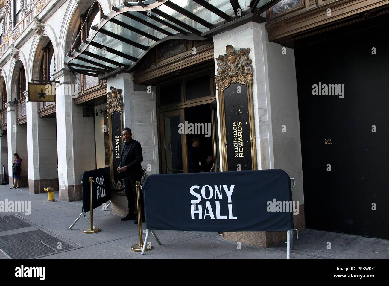 New York Ny Usa 24 Sep 2018 Bei Der Ankunft Fur 10 Jahriges Jubilaum Des Publikums Belohnt Broadway Treueprogramm Sony Halle Im Paramount Hotel New York Ny 24 September 2018 Quelle Steve Mack Everett