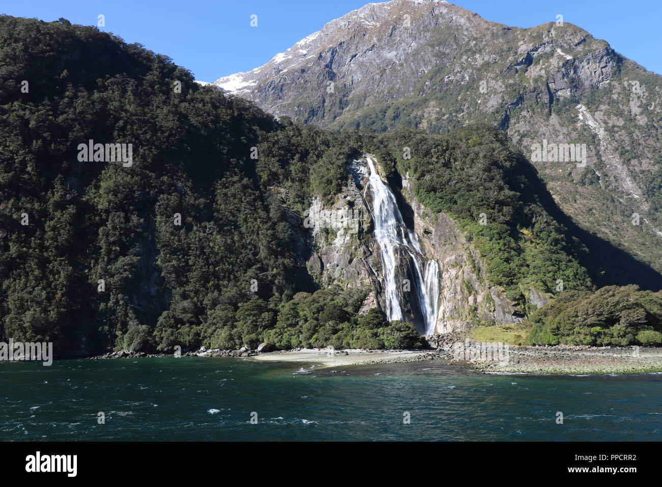 Fjordland, Neuseeland Milford Sound Stockfoto
