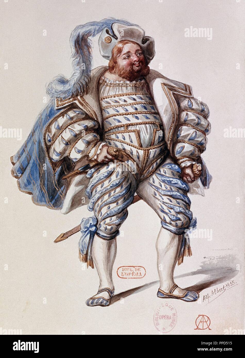 GARGANTUA Y PANTAGRUEL. Autor: ALBERT A. Ort: MUSEO DE LA OPERA. Frankreich. Stockfoto