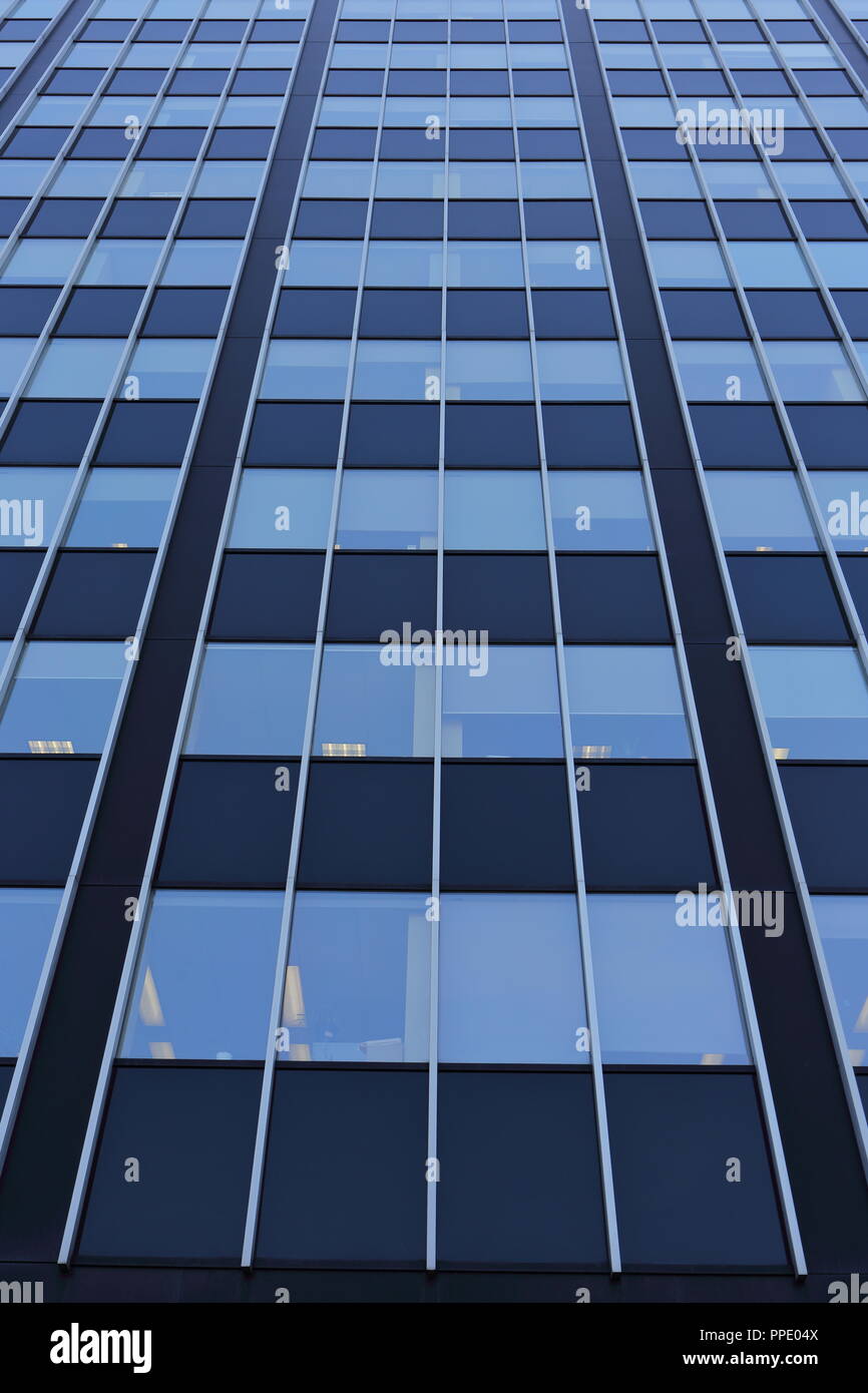 Vor Toronto Gebäude aus Glas in der Perspektive. Stockfoto