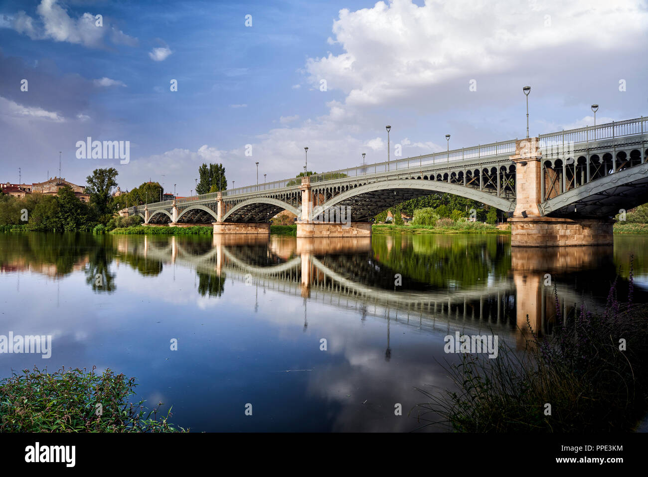 Enrique Esteban Brücke, Salamanca, Spanien, Europa Stockfoto