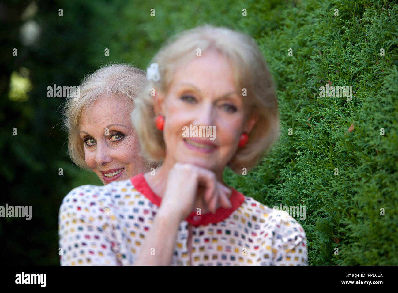 Die Kessler Zwillinge, Ellen Kessler (rechts) und Alice Kessler. Stockfoto