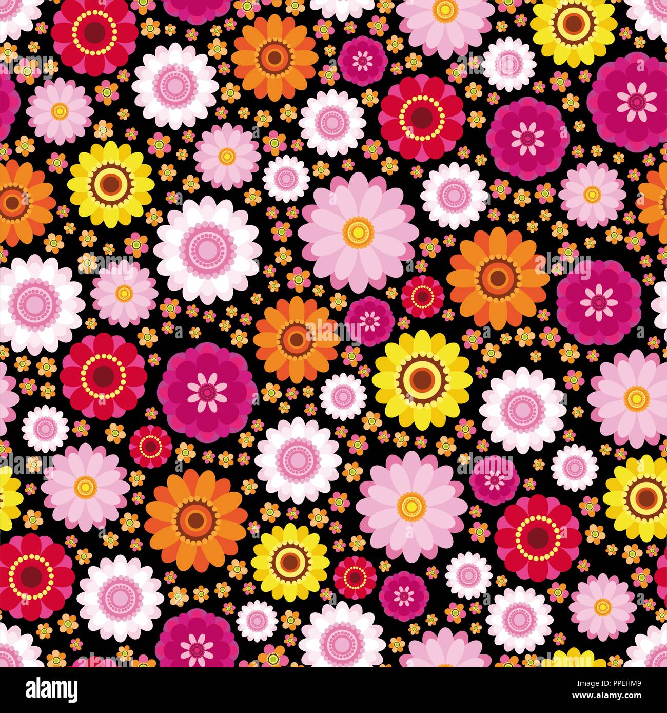 Ostern floral background - eine Darstellung für Ihr Design Projekt. Stock Vektor